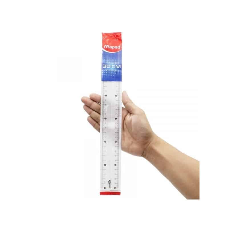 Règle Plate 30 cm Classique MAPED