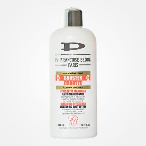 Lait éclaircissant Booster Carotte PR. FRANÇOISE BEDON 500ml